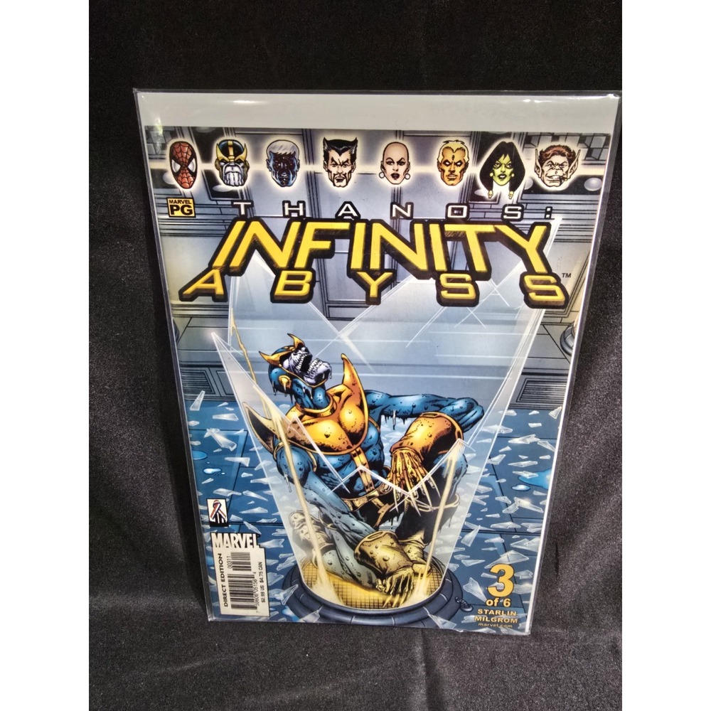 Infinity Abyss #3 (of 6) Marvel Comics 2002 Direct Edition Sleeve & Board